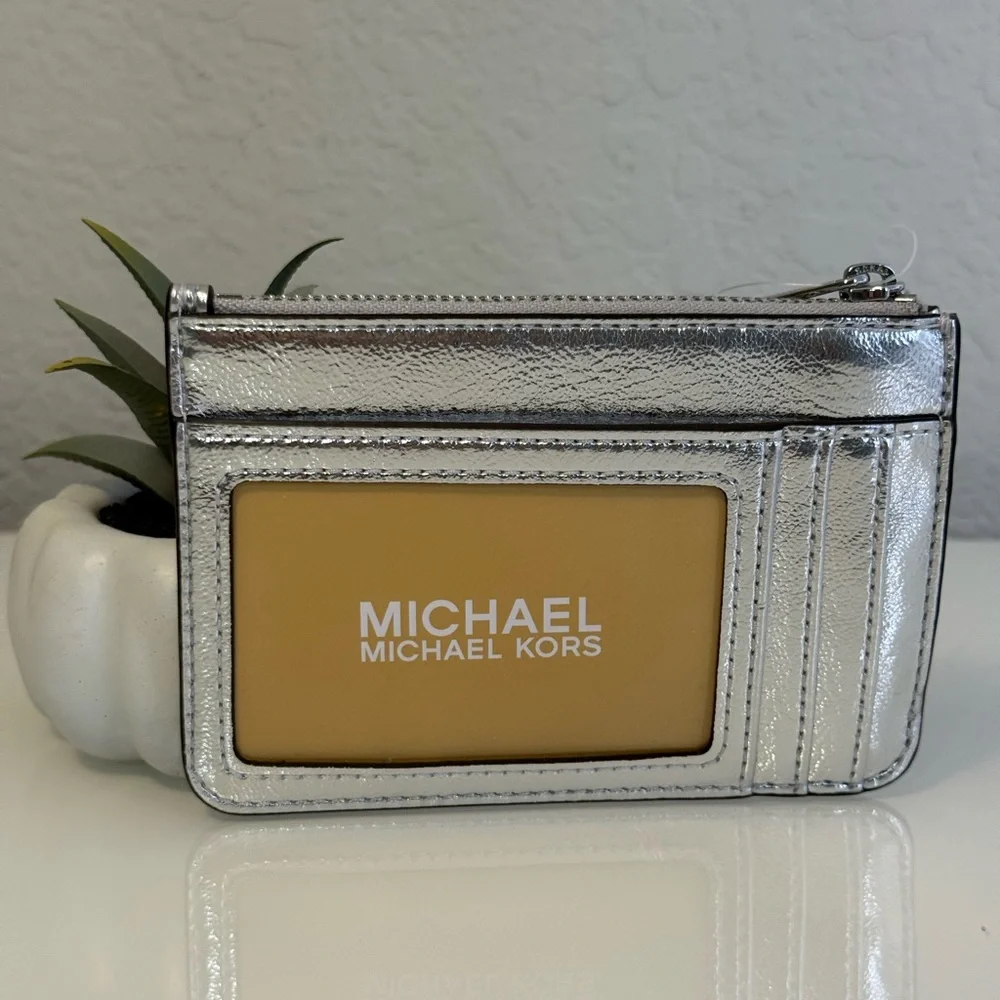 3 pcs MICHAEL KORS Jet Set Travel Dome Crossbody Bag, Coinpouch & Purse Hook! - Picture 12 of 15
